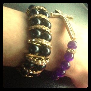 Handmade jewelry/cross bundle bracelets, ring